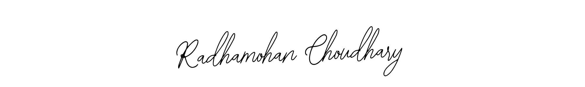 How to make Radhamohan Choudhary signature? Bearetta-2O07w is a professional autograph style. Create handwritten signature for Radhamohan Choudhary name. Radhamohan Choudhary signature style 12 images and pictures png