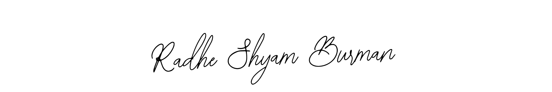 It looks lik you need a new signature style for name Radhe Shyam Burman. Design unique handwritten (Bearetta-2O07w) signature with our free signature maker in just a few clicks. Radhe Shyam Burman signature style 12 images and pictures png