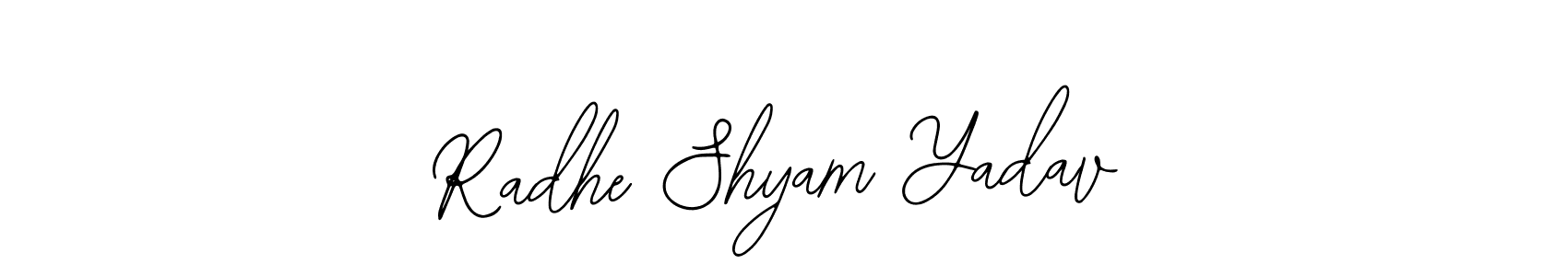 if you are searching for the best signature style for your name Radhe Shyam Yadav. so please give up your signature search. here we have designed multiple signature styles  using Bearetta-2O07w. Radhe Shyam Yadav signature style 12 images and pictures png