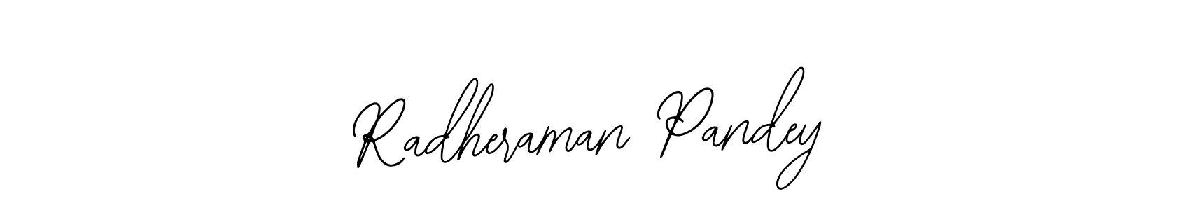 How to Draw Radheraman Pandey signature style? Bearetta-2O07w is a latest design signature styles for name Radheraman Pandey. Radheraman Pandey signature style 12 images and pictures png