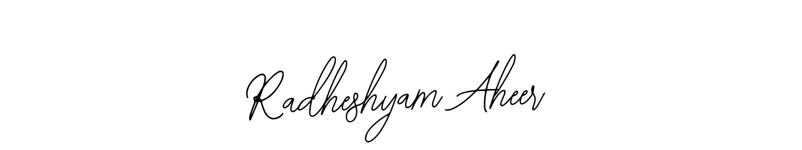 Similarly Bearetta-2O07w is the best handwritten signature design. Signature creator online .You can use it as an online autograph creator for name Radheshyam Aheer. Radheshyam Aheer signature style 12 images and pictures png