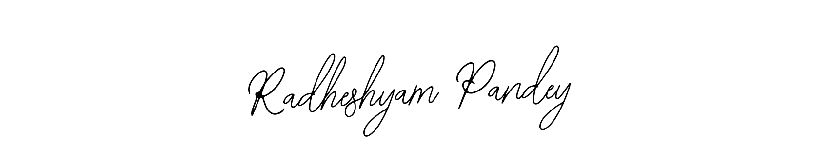 Also You can easily find your signature by using the search form. We will create Radheshyam Pandey name handwritten signature images for you free of cost using Bearetta-2O07w sign style. Radheshyam Pandey signature style 12 images and pictures png