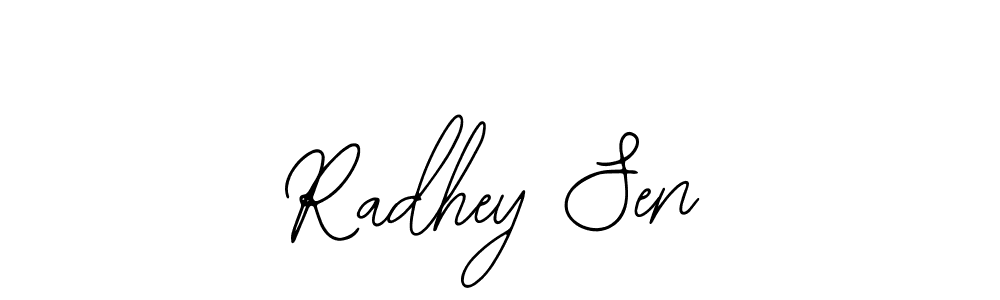 Similarly Bearetta-2O07w is the best handwritten signature design. Signature creator online .You can use it as an online autograph creator for name Radhey Sen. Radhey Sen signature style 12 images and pictures png