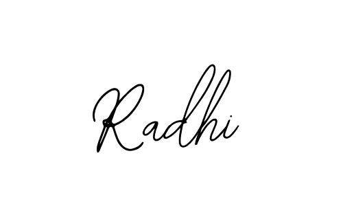 Design your own signature with our free online signature maker. With this signature software, you can create a handwritten (Bearetta-2O07w) signature for name Radhi. Radhi signature style 12 images and pictures png