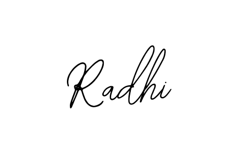 Design your own signature with our free online signature maker. With this signature software, you can create a handwritten (Bearetta-2O07w) signature for name Radhi. Radhi signature style 12 images and pictures png