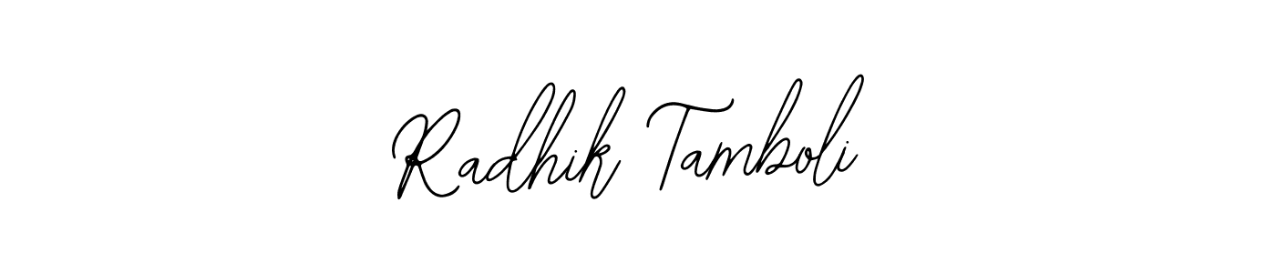 This is the best signature style for the Radhik Tamboli name. Also you like these signature font (Bearetta-2O07w). Mix name signature. Radhik Tamboli signature style 12 images and pictures png