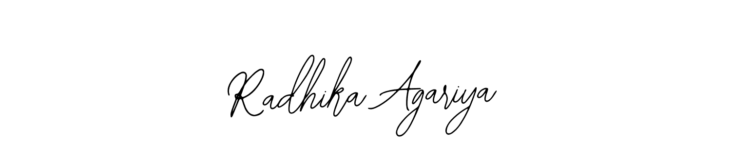 Use a signature maker to create a handwritten signature online. With this signature software, you can design (Bearetta-2O07w) your own signature for name Radhika Agariya. Radhika Agariya signature style 12 images and pictures png