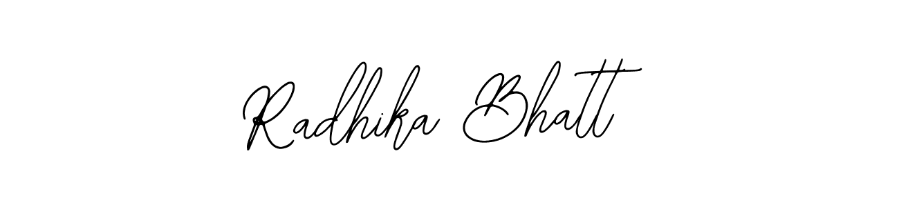 if you are searching for the best signature style for your name Radhika Bhatt. so please give up your signature search. here we have designed multiple signature styles  using Bearetta-2O07w. Radhika Bhatt signature style 12 images and pictures png