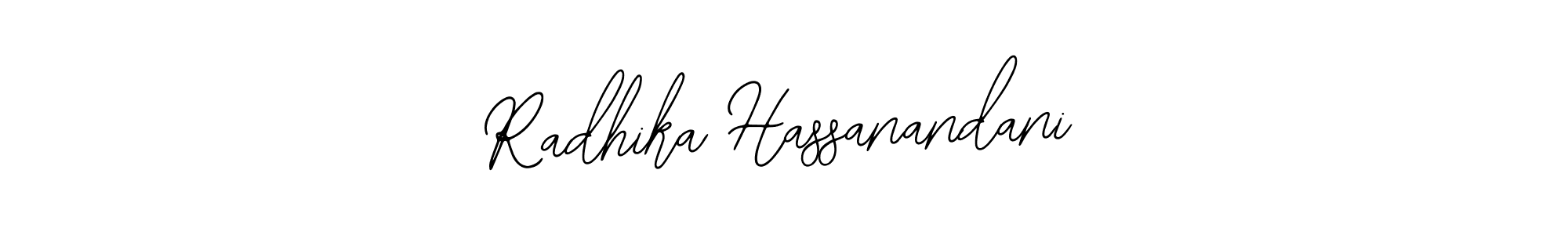 Design your own signature with our free online signature maker. With this signature software, you can create a handwritten (Bearetta-2O07w) signature for name Radhika Hassanandani. Radhika Hassanandani signature style 12 images and pictures png