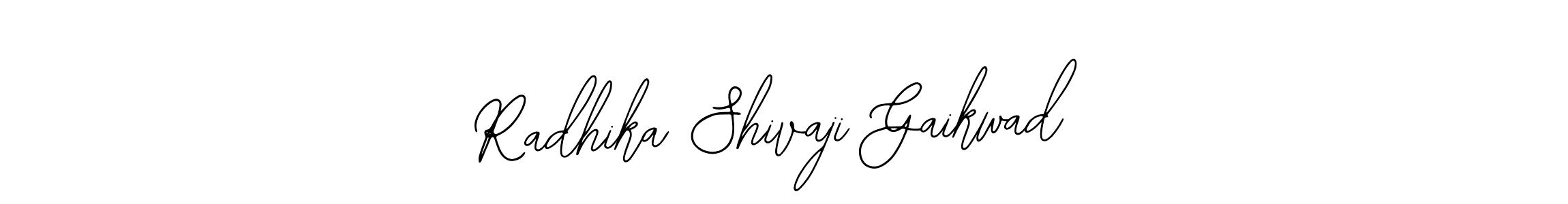 The best way (Bearetta-2O07w) to make a short signature is to pick only two or three words in your name. The name Radhika Shivaji Gaikwad include a total of six letters. For converting this name. Radhika Shivaji Gaikwad signature style 12 images and pictures png