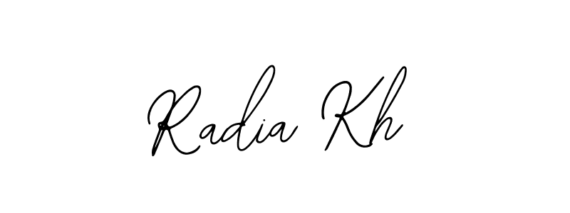 The best way (Bearetta-2O07w) to make a short signature is to pick only two or three words in your name. The name Radia Kh include a total of six letters. For converting this name. Radia Kh signature style 12 images and pictures png