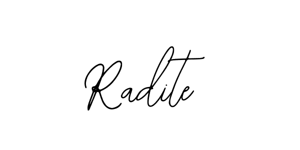 You should practise on your own different ways (Bearetta-2O07w) to write your name (Radite) in signature. don't let someone else do it for you. Radite signature style 12 images and pictures png