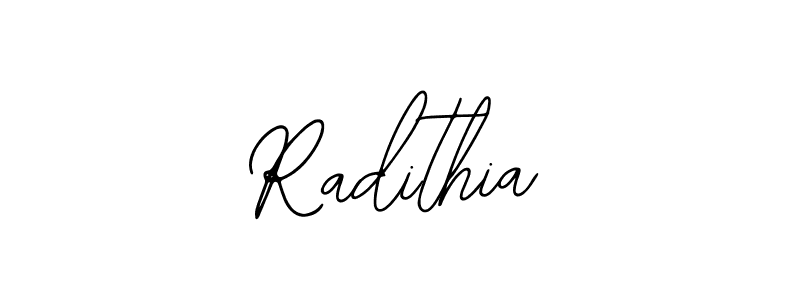 Radithia stylish signature style. Best Handwritten Sign (Bearetta-2O07w) for my name. Handwritten Signature Collection Ideas for my name Radithia. Radithia signature style 12 images and pictures png