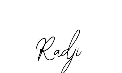 Design your own signature with our free online signature maker. With this signature software, you can create a handwritten (Bearetta-2O07w) signature for name Radji. Radji signature style 12 images and pictures png