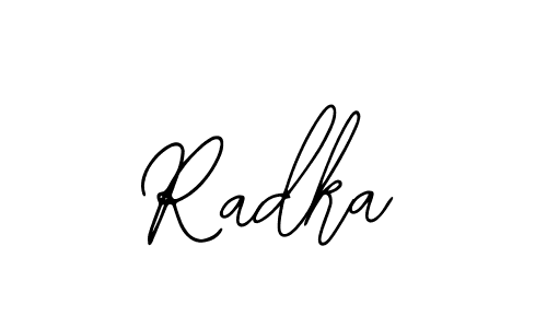 Bearetta-2O07w is a professional signature style that is perfect for those who want to add a touch of class to their signature. It is also a great choice for those who want to make their signature more unique. Get Radka name to fancy signature for free. Radka signature style 12 images and pictures png