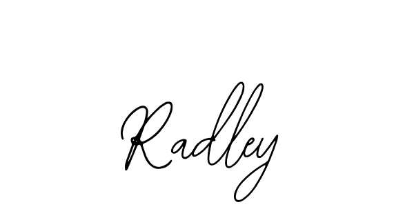 Use a signature maker to create a handwritten signature online. With this signature software, you can design (Bearetta-2O07w) your own signature for name Radley. Radley signature style 12 images and pictures png