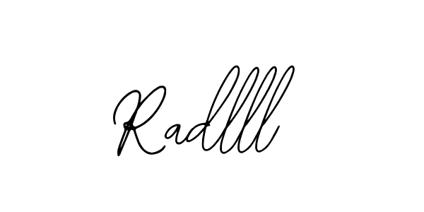 How to make Radlll signature? Bearetta-2O07w is a professional autograph style. Create handwritten signature for Radlll name. Radlll signature style 12 images and pictures png