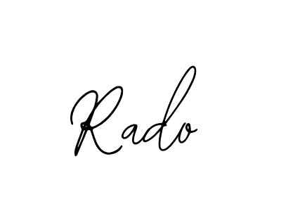 Rado stylish signature style. Best Handwritten Sign (Bearetta-2O07w) for my name. Handwritten Signature Collection Ideas for my name Rado. Rado signature style 12 images and pictures png