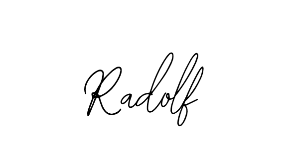 Use a signature maker to create a handwritten signature online. With this signature software, you can design (Bearetta-2O07w) your own signature for name Radolf. Radolf signature style 12 images and pictures png