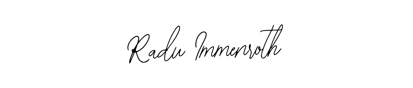 The best way (Bearetta-2O07w) to make a short signature is to pick only two or three words in your name. The name Radu Immenroth include a total of six letters. For converting this name. Radu Immenroth signature style 12 images and pictures png