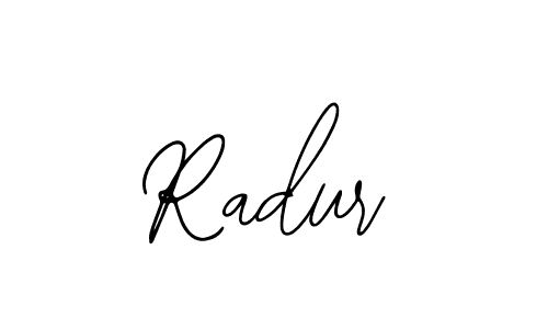 You should practise on your own different ways (Bearetta-2O07w) to write your name (Radur) in signature. don't let someone else do it for you. Radur signature style 12 images and pictures png