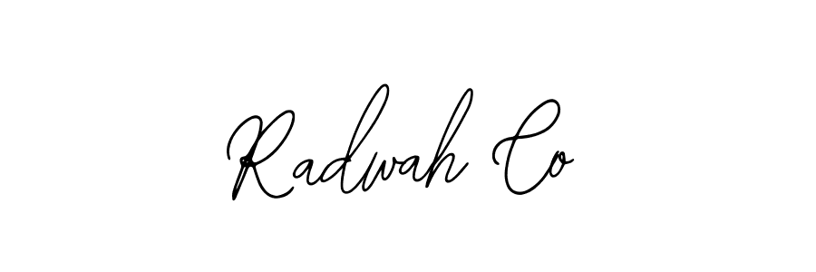 Design your own signature with our free online signature maker. With this signature software, you can create a handwritten (Bearetta-2O07w) signature for name Radwah Co. Radwah Co signature style 12 images and pictures png