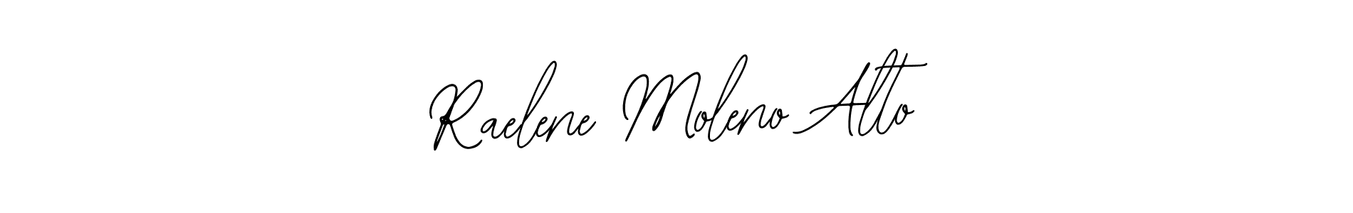 How to make Raelene Moleno Alto signature? Bearetta-2O07w is a professional autograph style. Create handwritten signature for Raelene Moleno Alto name. Raelene Moleno Alto signature style 12 images and pictures png