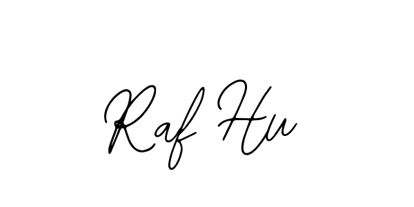 Use a signature maker to create a handwritten signature online. With this signature software, you can design (Bearetta-2O07w) your own signature for name Raf Hu. Raf Hu signature style 12 images and pictures png