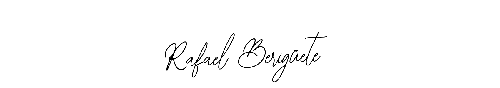 Create a beautiful signature design for name Rafael Berigüete. With this signature (Bearetta-2O07w) fonts, you can make a handwritten signature for free. Rafael Berigüete signature style 12 images and pictures png