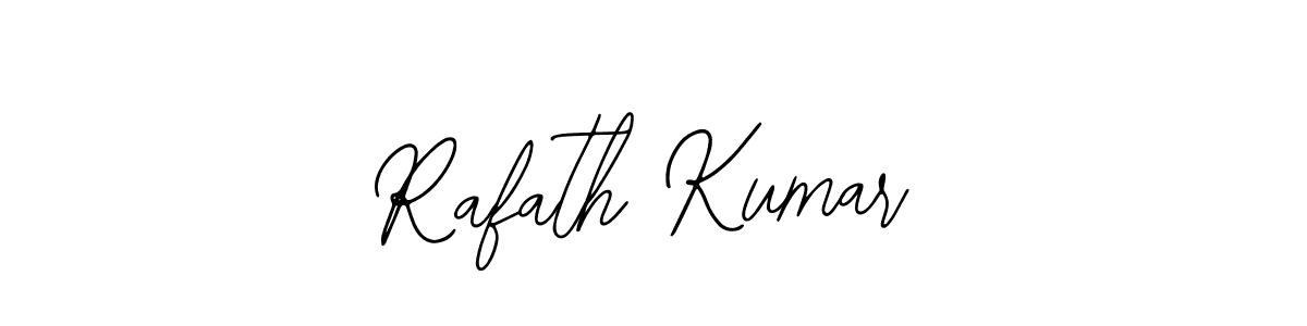 Similarly Bearetta-2O07w is the best handwritten signature design. Signature creator online .You can use it as an online autograph creator for name Rafath Kumar. Rafath Kumar signature style 12 images and pictures png