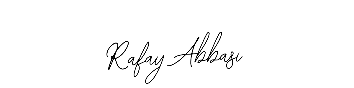 The best way (Bearetta-2O07w) to make a short signature is to pick only two or three words in your name. The name Rafay Abbasi include a total of six letters. For converting this name. Rafay Abbasi signature style 12 images and pictures png