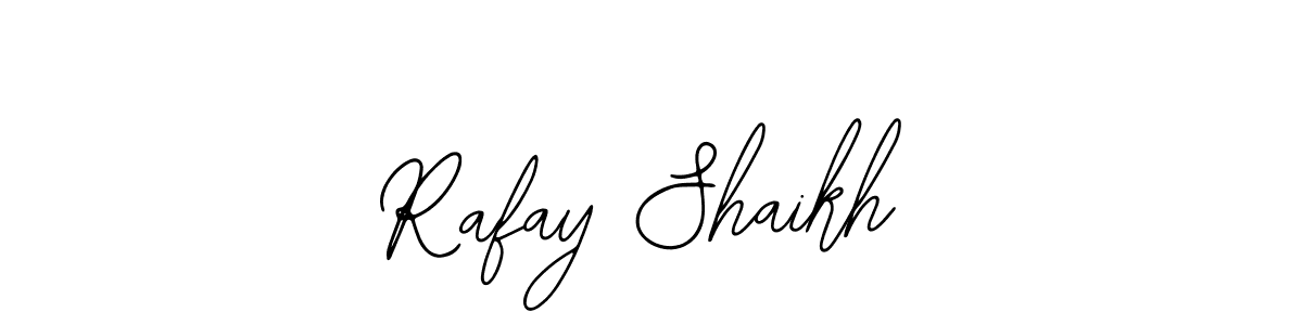 Also You can easily find your signature by using the search form. We will create Rafay Shaikh name handwritten signature images for you free of cost using Bearetta-2O07w sign style. Rafay Shaikh signature style 12 images and pictures png