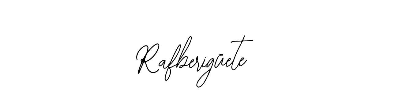 Create a beautiful signature design for name Rafberigüete. With this signature (Bearetta-2O07w) fonts, you can make a handwritten signature for free. Rafberigüete signature style 12 images and pictures png
