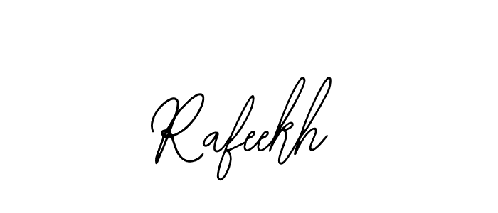 You can use this online signature creator to create a handwritten signature for the name Rafeekh. This is the best online autograph maker. Rafeekh signature style 12 images and pictures png