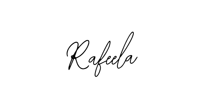 Also we have Rafeela name is the best signature style. Create professional handwritten signature collection using Bearetta-2O07w autograph style. Rafeela signature style 12 images and pictures png