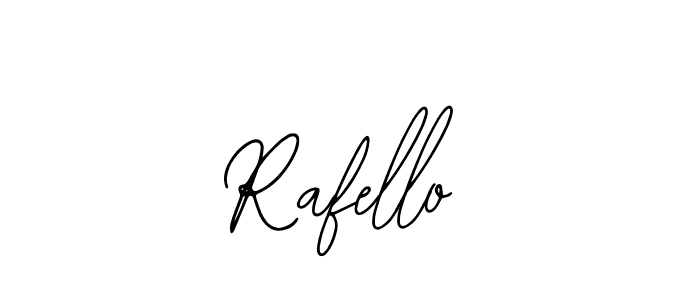 You should practise on your own different ways (Bearetta-2O07w) to write your name (Rafello) in signature. don't let someone else do it for you. Rafello signature style 12 images and pictures png