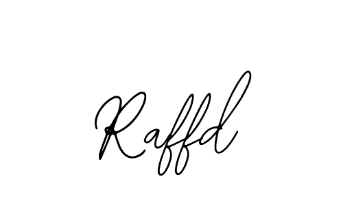 Design your own signature with our free online signature maker. With this signature software, you can create a handwritten (Bearetta-2O07w) signature for name Raffd. Raffd signature style 12 images and pictures png