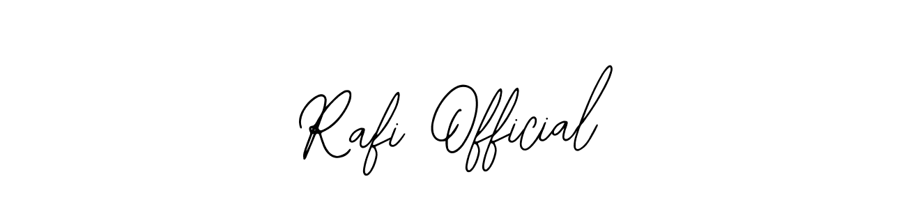 if you are searching for the best signature style for your name Rafi Official. so please give up your signature search. here we have designed multiple signature styles  using Bearetta-2O07w. Rafi Official signature style 12 images and pictures png