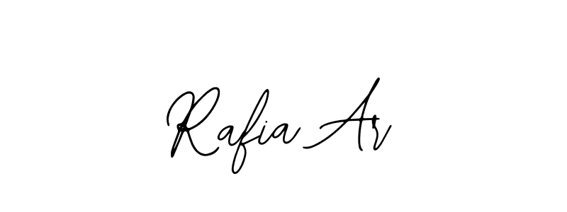 Also we have Rafia Ar name is the best signature style. Create professional handwritten signature collection using Bearetta-2O07w autograph style. Rafia Ar signature style 12 images and pictures png