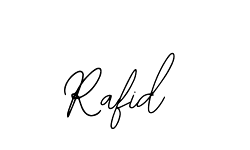 How to make Rafid name signature. Use Bearetta-2O07w style for creating short signs online. This is the latest handwritten sign. Rafid signature style 12 images and pictures png