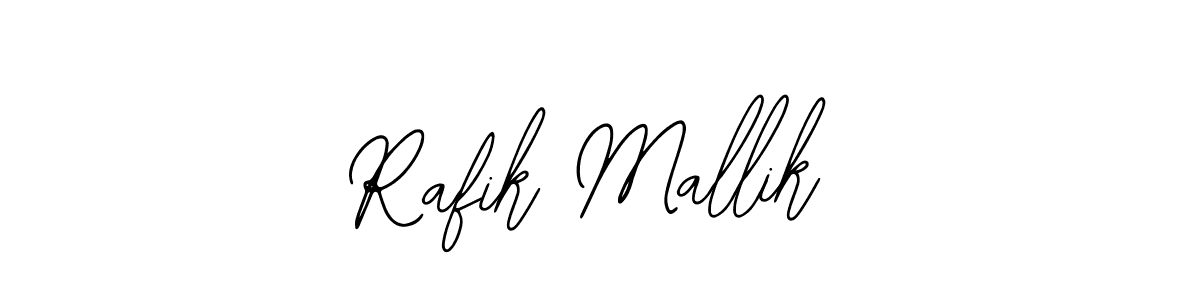 Also You can easily find your signature by using the search form. We will create Rafik Mallik name handwritten signature images for you free of cost using Bearetta-2O07w sign style. Rafik Mallik signature style 12 images and pictures png