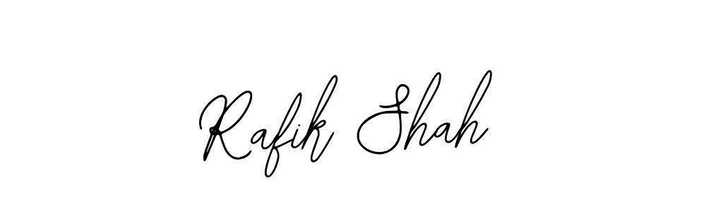 Design your own signature with our free online signature maker. With this signature software, you can create a handwritten (Bearetta-2O07w) signature for name Rafik Shah. Rafik Shah signature style 12 images and pictures png