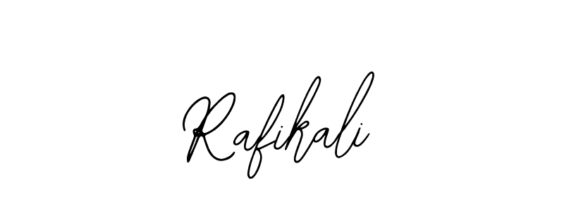 Use a signature maker to create a handwritten signature online. With this signature software, you can design (Bearetta-2O07w) your own signature for name Rafikali. Rafikali signature style 12 images and pictures png