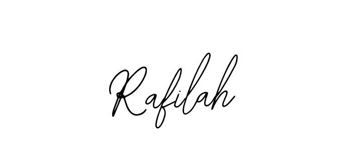 The best way (Bearetta-2O07w) to make a short signature is to pick only two or three words in your name. The name Rafilah include a total of six letters. For converting this name. Rafilah signature style 12 images and pictures png