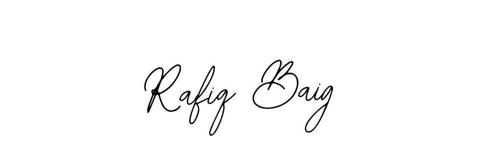 Also we have Rafiq Baig name is the best signature style. Create professional handwritten signature collection using Bearetta-2O07w autograph style. Rafiq Baig signature style 12 images and pictures png