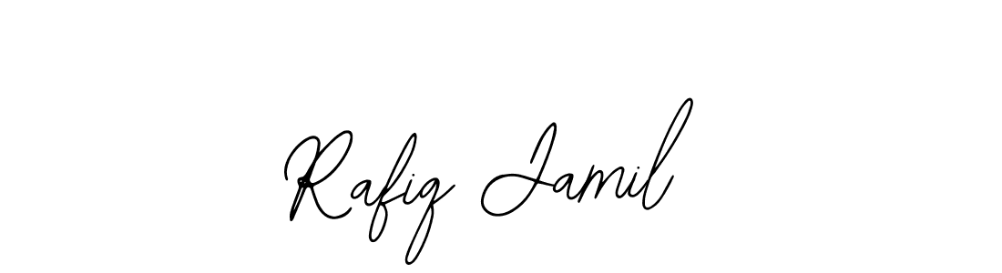 Make a beautiful signature design for name Rafiq Jamil. With this signature (Bearetta-2O07w) style, you can create a handwritten signature for free. Rafiq Jamil signature style 12 images and pictures png