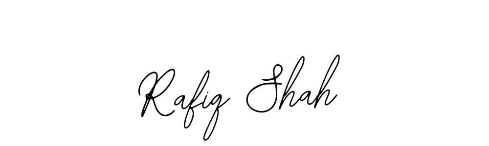 Use a signature maker to create a handwritten signature online. With this signature software, you can design (Bearetta-2O07w) your own signature for name Rafiq Shah. Rafiq Shah signature style 12 images and pictures png