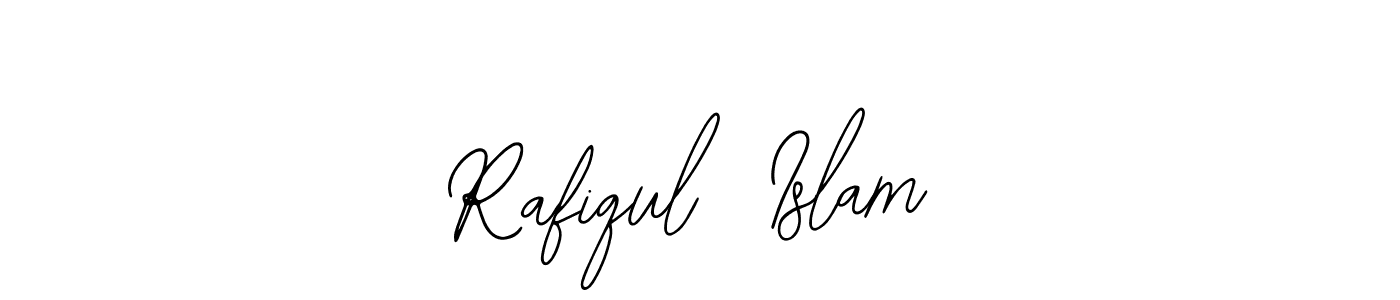 Design your own signature with our free online signature maker. With this signature software, you can create a handwritten (Bearetta-2O07w) signature for name Rafiqul  Islam. Rafiqul  Islam signature style 12 images and pictures png