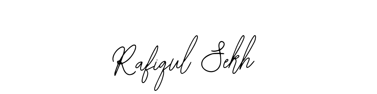 Use a signature maker to create a handwritten signature online. With this signature software, you can design (Bearetta-2O07w) your own signature for name Rafiqul Sekh. Rafiqul Sekh signature style 12 images and pictures png