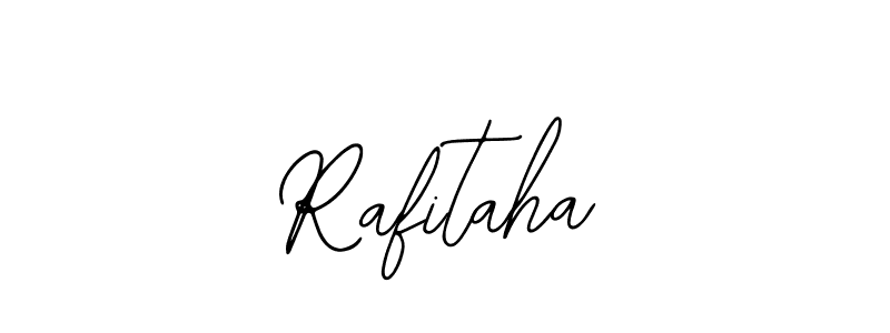 Use a signature maker to create a handwritten signature online. With this signature software, you can design (Bearetta-2O07w) your own signature for name Rafitaha. Rafitaha signature style 12 images and pictures png
